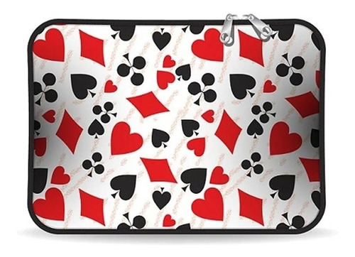 Funda Neoprene Notebook 14 Pulgadas Estampado Poker Cdtek