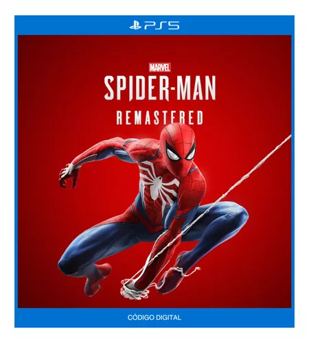 Marvel's Spider-man Remastered Ps5 - Código De 12 Dígitos