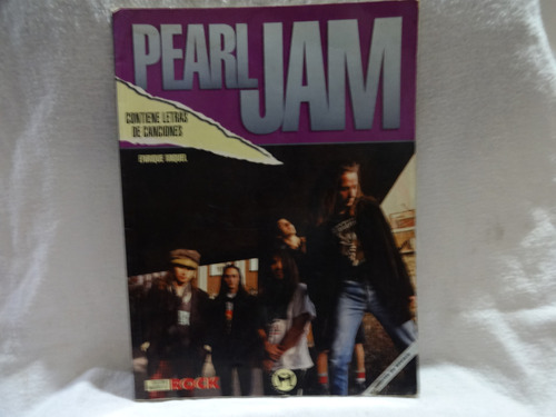 Revista Pearl Jam Contiene Letras De Canciones Imb