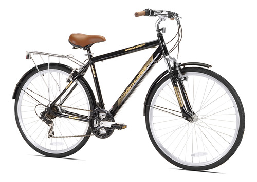 Kent Springdale Bicicleta Híbrida Negra, 29 Pulgadas