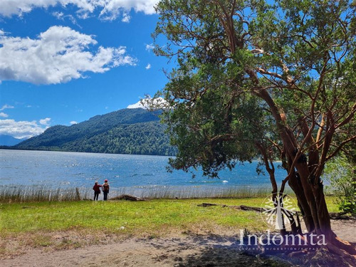 Fundo Con Orilla De Lago Cayetué En Ralun