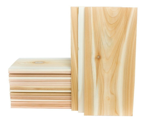 Tablas De Cedro Grande Xl (20 Unidades) 7x15 Se Adapta A Fil