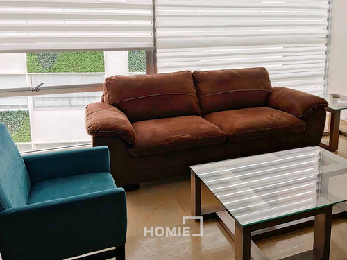 Imagen 2 de 12 de Exclusivo Departamento Amueblado En Narvarte Oriente, 24486