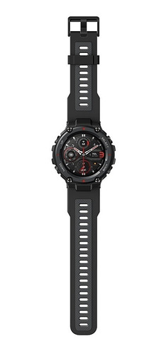 Smartwatch Amazfit Sport T-Rex Pro 1.3" caja 47.7mm de policarbonato meteorite black, malla meteorite black de silicona A2013