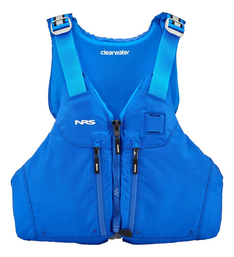 Nrs Clearwater - Chaleco Salvavidas Para Kayak (pfd)-azul-l.