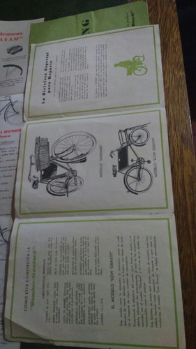 Imagen 5 de 6 de Lote Catalogos Bicicletas Antiguas Nuevos De Epoca