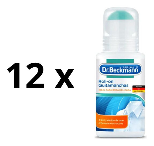 Dr. Beckmann -  Roll-on Quitamanchas  75ml X 12 Unds