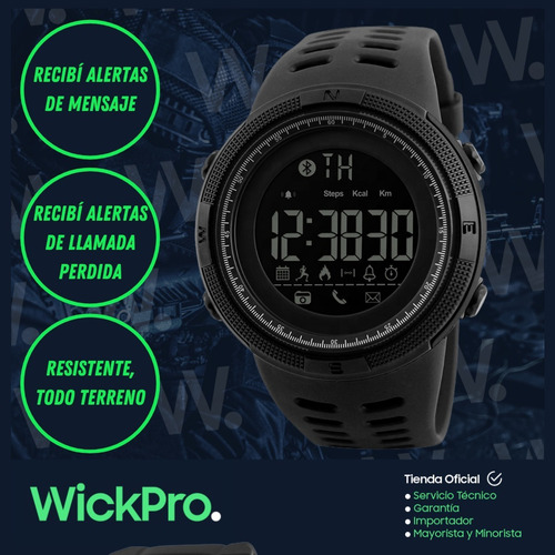 Reloj Tactico Militar Con Bluetooth Sumergible 50m