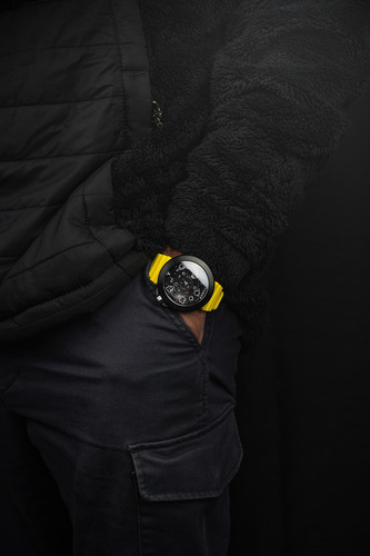 Reloj Hombre Nubeo Celestial Nb-6111-03 Edición Limitada Correa Celestial Citrine