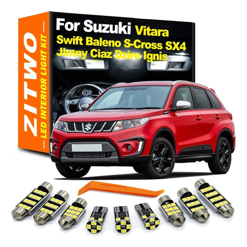 Iluminacion Led Interior Premium Suzuki Vitara 2016 2023