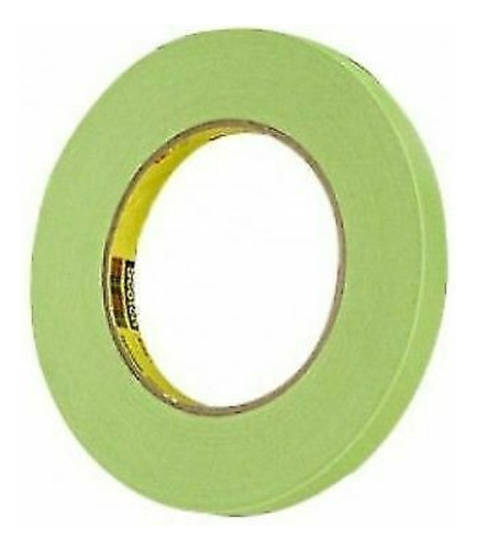 3m 26332 Cinta Masking Tape .012 X 55m ( 1/2 ) 5 Pzas. Verde Lima Lisa