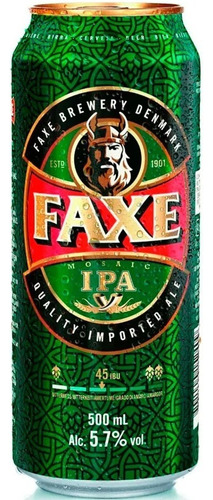 Cerveza Faxe Ipa 500ml Dinamarca