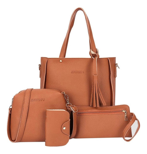 Bolsos For Mujer Con Kit De Cartera - 4 Piezas 2024