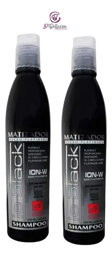 D`conde 2 Shampoo Matizador Negro Le Black 250ml