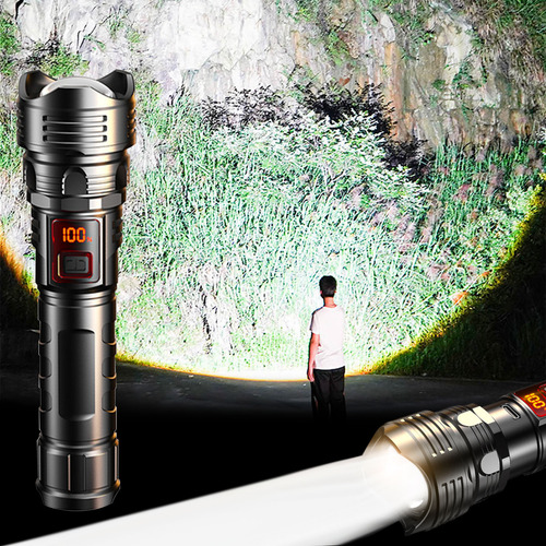 Luz Nocturna En D, Abs, Con Zoom, Pantalla Digital, Exterior