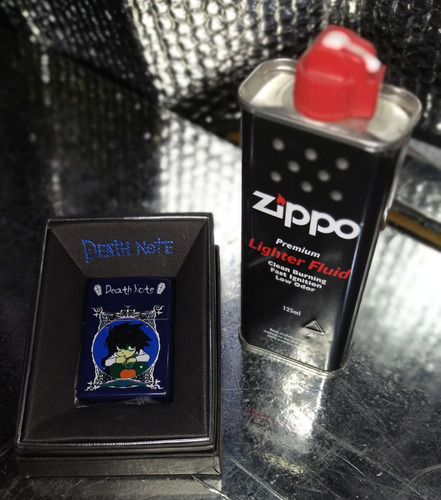 Encendedor Tipo Zippo Con Diseño Death Note