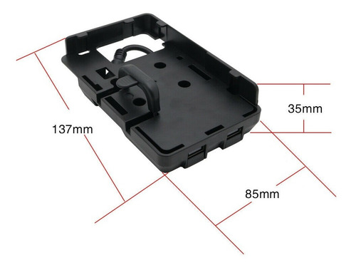 Imagen 6 de 10 de Soporte Para Celular Moto Bmw R1200 Gs Adv F700 800 Gs 700