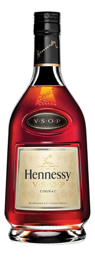 Pack De 12 Cognac Hennessy Vsop Est. Metálico Rojo 700 Ml