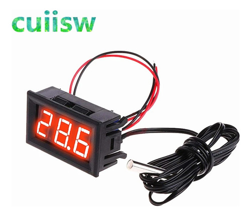 Mini Termómetro Led Digital Para Coche