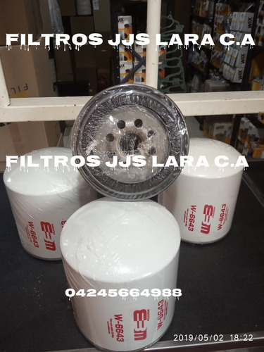 Filtros W6643 51777 51776 P550157 Tractores Ford 