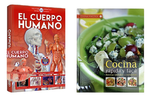 Cuerpo Humano 3d--libro De Cocina De Regalo
