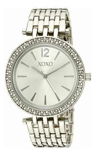 Xoxo Xo263 Reloj De Cuarzo Para Mujer, Acero Inoxidable Y