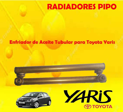 Enfriador De Aceite Tubular Toyota Yaris 