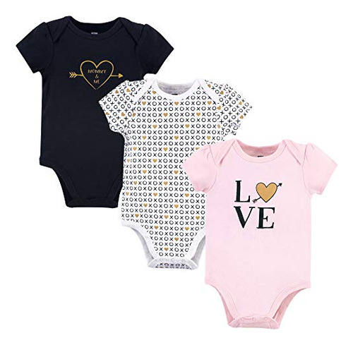 Chadson Bebé Unisex Bebé Algodón Bodysuits Amor Xoxo, Jfsgw