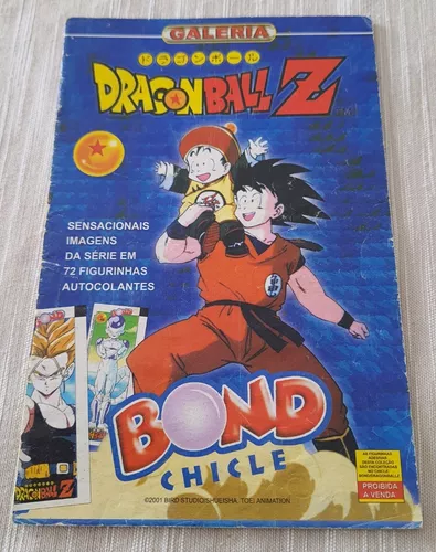 Album Figurinhas Bond Chicle Dragon Ball Z Saga Cell Raro - Escorrega o  Preço