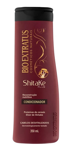 Condicionador Shitake Plus 350ml Bio Extratus