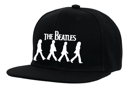 Gorra Plana Snapback - The Beatles - Rock - Tv - Musica