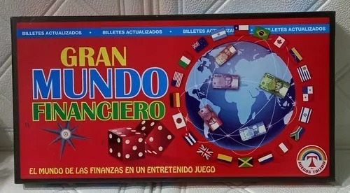 Juego De Mesa Gran Mundo Financiero Didáctico Aprendizaje