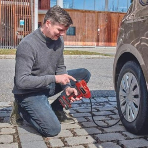 Imagen 9 de 10 de Compresor Manual Inalambrico Einhell Ce-cc 18 +carg+bat 2.5a