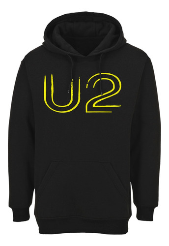 Poleron U2 Logo Amarillo Pop Abominatron