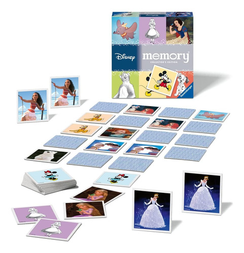 Memoria Juego De Mesa Disney Colección Ravensburger Memory