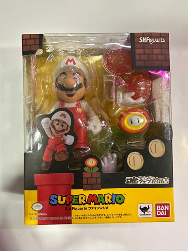 S.h. Figuarts Super Mario Bros. Traje De Fuego