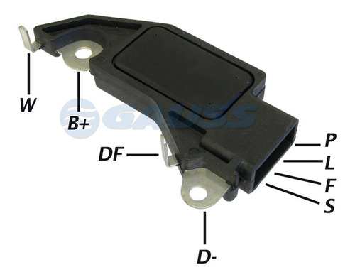 Imagen 1 de 7 de Regulador De Alternador Delco Chevrolet Monza/da Plfs