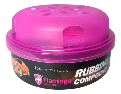 Cera Rubbing Compound Flamingo 230gr 