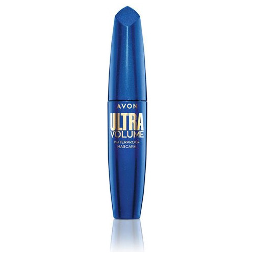 Avon Mascara De Ultra Volumen Waterproof Negro Intenso 10g