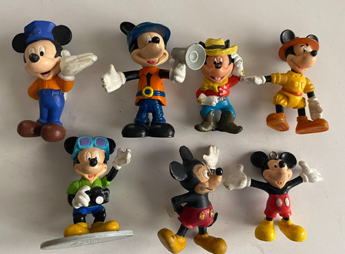 Mickey Mouse Lote De 7 Piezas ( No Se Venden Por Separado)