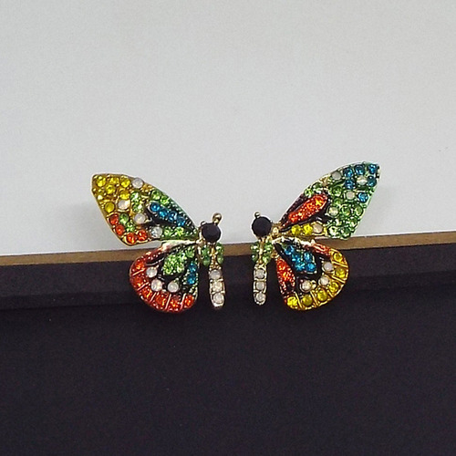 Pendientes G Wing Con Forma De Aguja De Strass Y Personalida