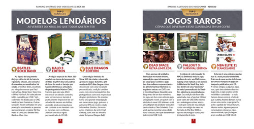 Livro: Ranking Ilustrado Dos Games: Xbox 360, De A Europa. Editora Europa, Capa Mole Em Português