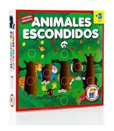 Loteria Chicos Infantil Animales Escondidos Palermo