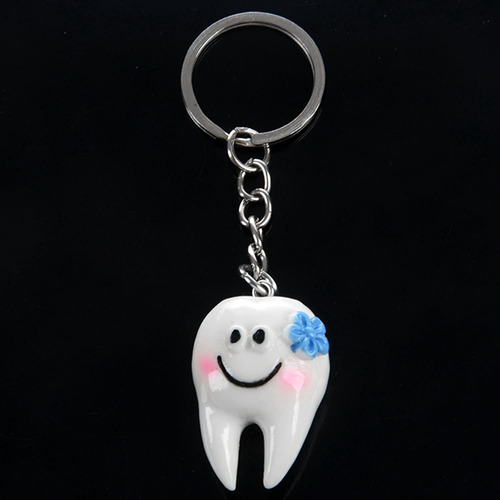 40 Peças De Chaveiro, Chaveiro, Pendurado Em Forma De Dente,