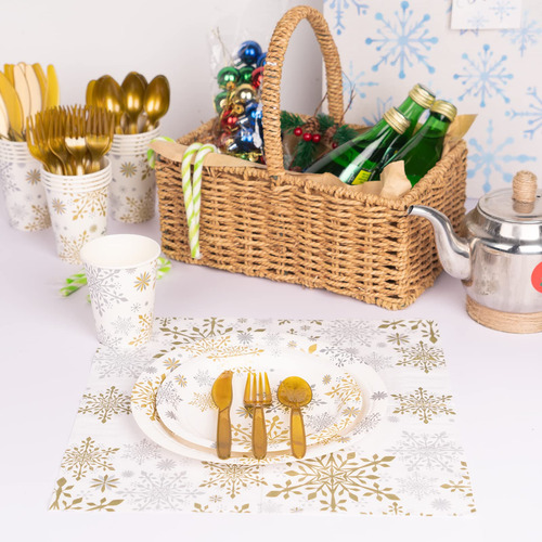 Platos Y Servilletas Navideñas Decorlife De Party Supplies,