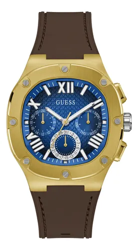 comprar Reloj Guess Para Hombre, Caja De 42 Mm, Esfera Azul Y Correa