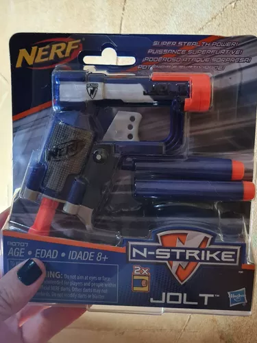 Lança Dardo Nerf Elite Jolt Nerf Azul