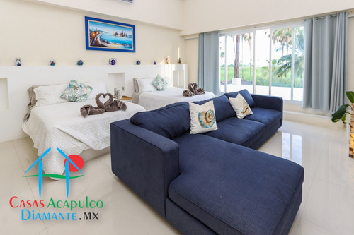 Cad Villas Jazmín 3. Terraza Con Alberca, Jardín, Palapa