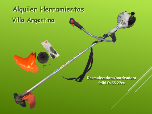 Alquiler Desmalezadora/bordeadora Stihl Fs55 Villa Argentina