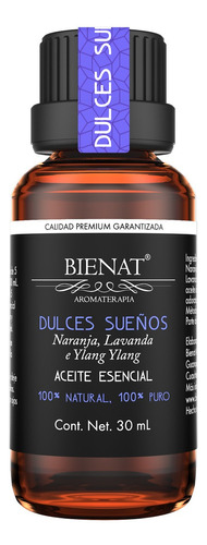 Mezcla De Aceites Esenciales Dulces Sueños 30ml 100% Natural